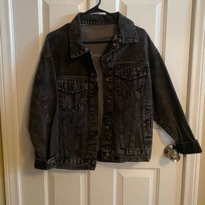 Black denim Jean Jacket 🖤